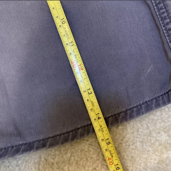 Uniqlo UJ Gray Denim Jeans Skirt Women Size Waist 64cm XS 4 Pockets Zipper - Picture 10 of 10